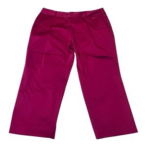 Liz Claiborne pleaded front pants two front pockets and two back pockets 20W
